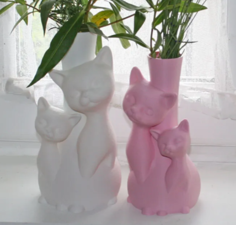 Ваза "Кошечки" 2