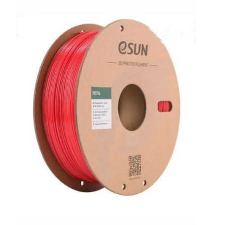 Катушка PETG- BASIC пластика ESUN 1.75 мм 1кг., непрозрачный красный1