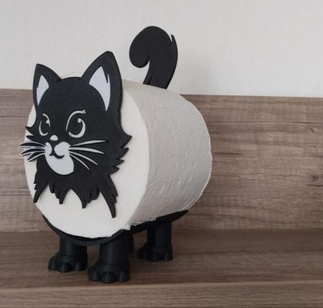 Держатель туалетной бумаги 🧻 КОТ 1