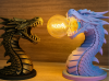 Лампа и статуя "Дыхание дракона"1